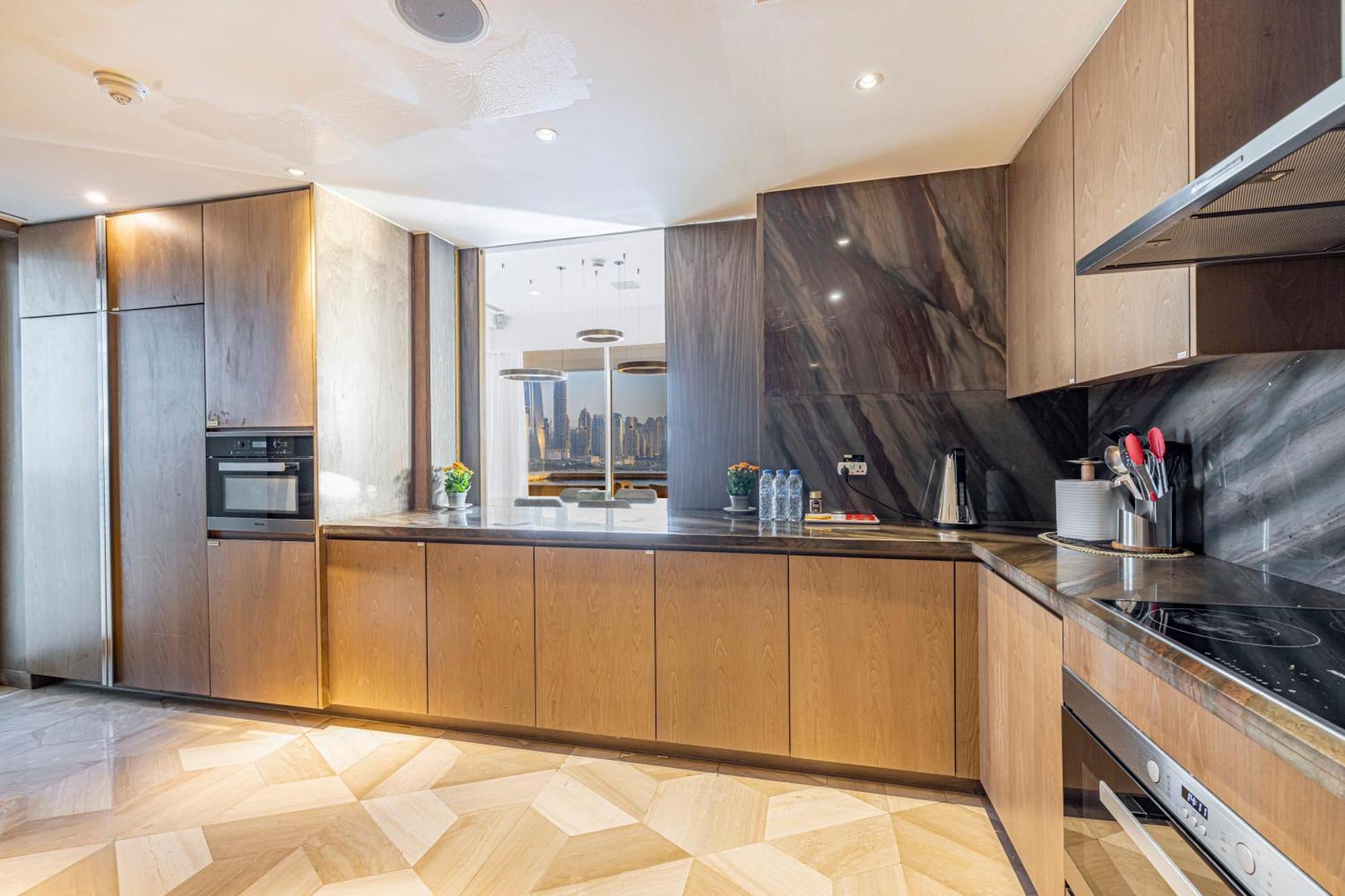 Five Palm Jumeirah 2Br Luxury Penthouse , Full Marina See View With Private Pool Dubai Bagian luar foto