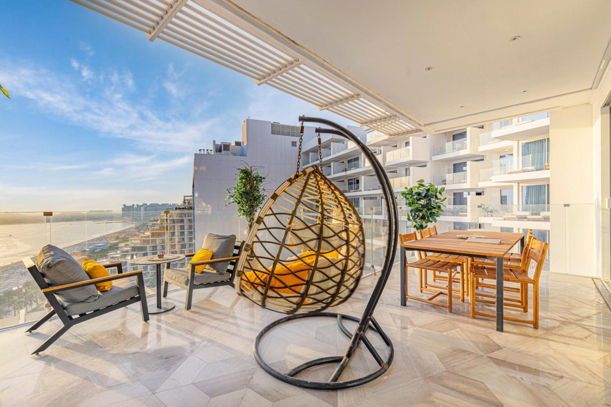 Five Palm Jumeirah 2Br Luxury Penthouse , Full Marina See View With Private Pool Dubai Bagian luar foto