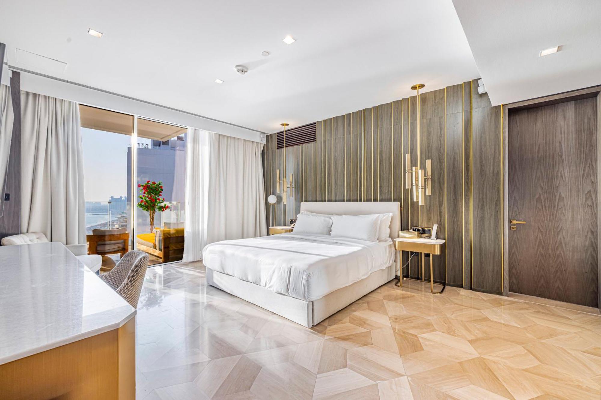 Five Palm Jumeirah 2Br Luxury Penthouse , Full Marina See View With Private Pool Dubai Bagian luar foto