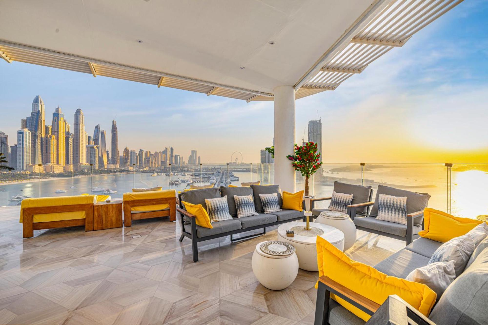 Five Palm Jumeirah 2Br Luxury Penthouse , Full Marina See View With Private Pool Dubai Bagian luar foto