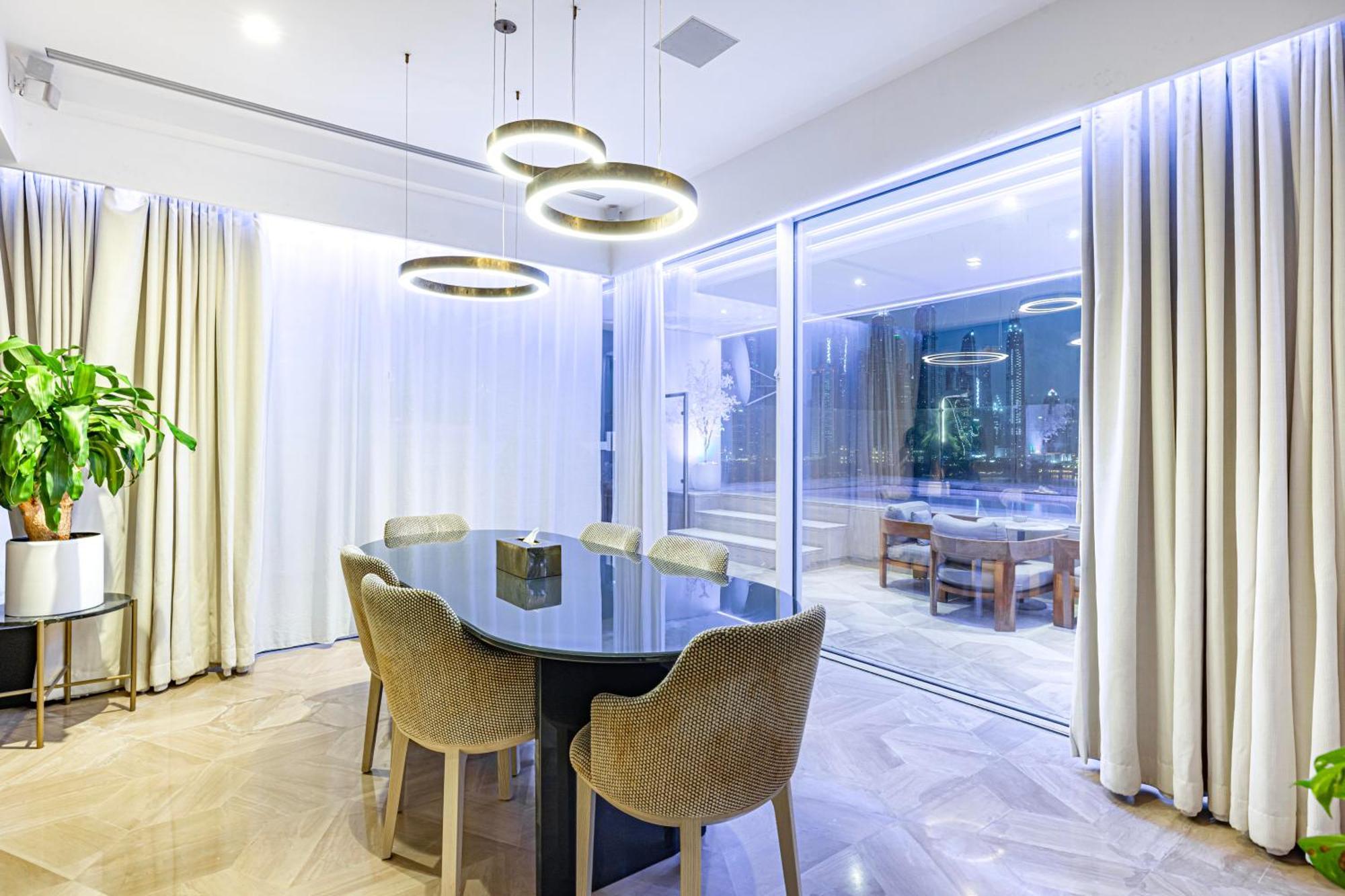 Five Palm Jumeirah 2Br Luxury Penthouse , Full Marina See View With Private Pool Dubai Bagian luar foto
