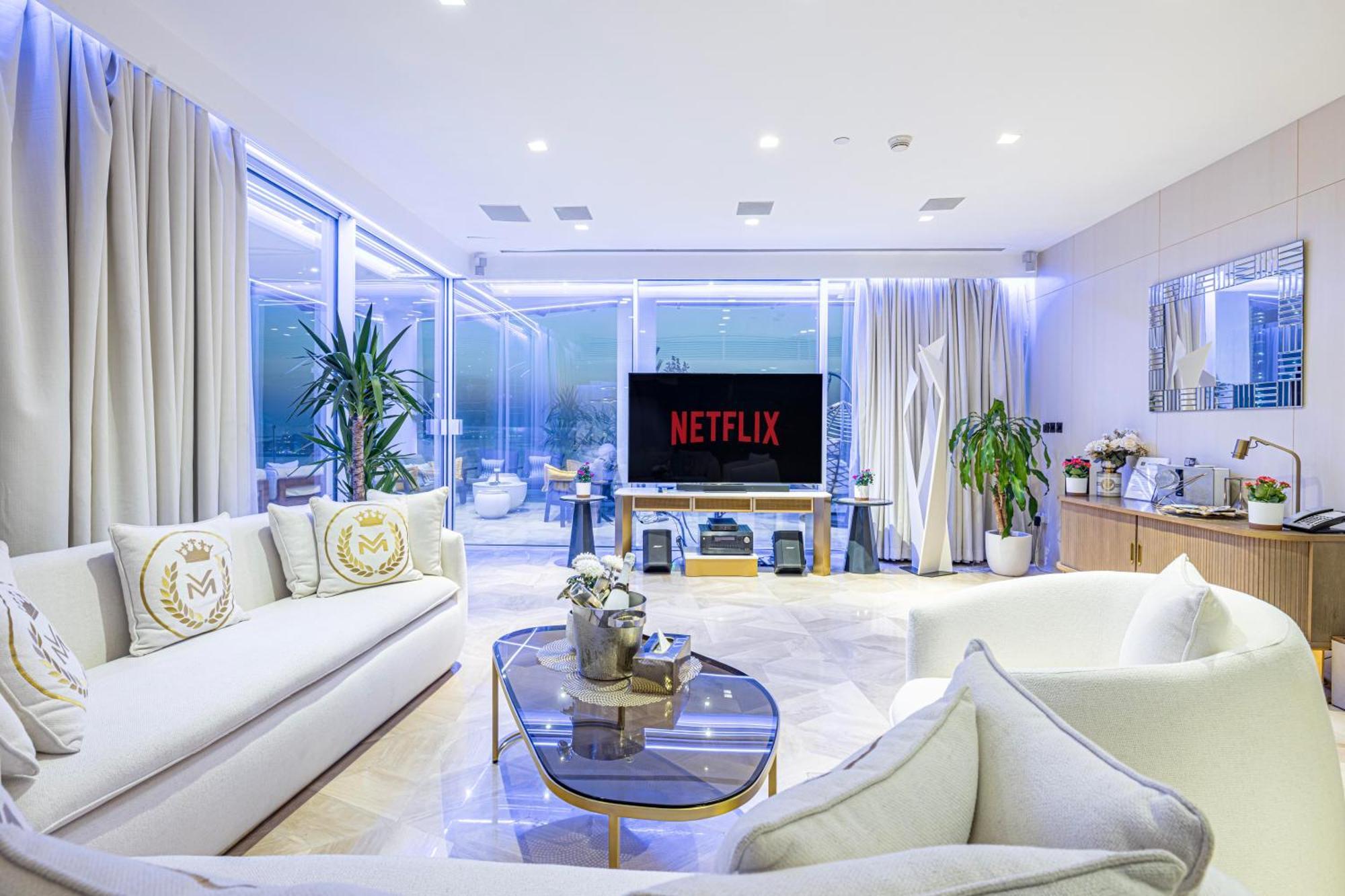 Five Palm Jumeirah 2Br Luxury Penthouse , Full Marina See View With Private Pool Dubai Bagian luar foto